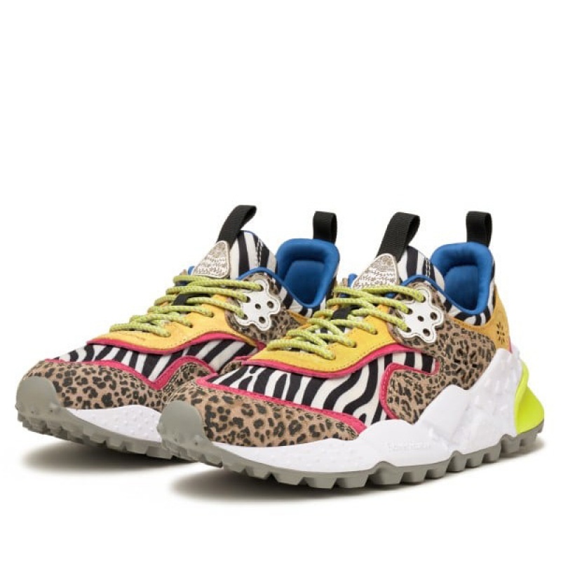 Flower Mountain KOTETSU Joggesko Dame Multicolor | NOWEIUJ