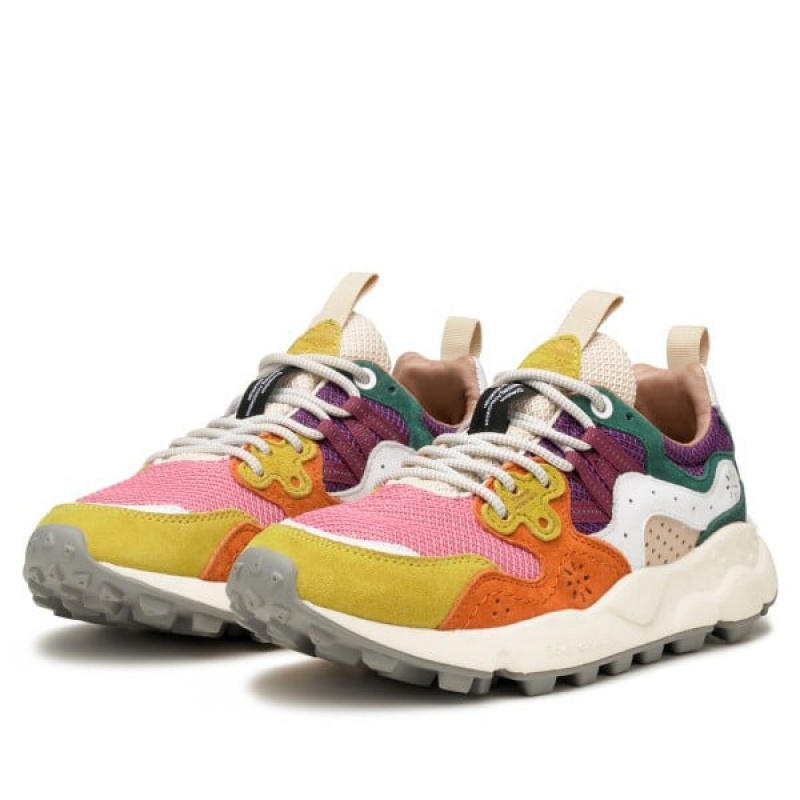 Flower Mountain YAMANO 3 Joggesko Dame Multicolor | NOMHYDW