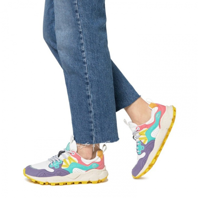 Flower Mountain YAMANO 3 Joggesko Dame Multicolor | NOHVZAU