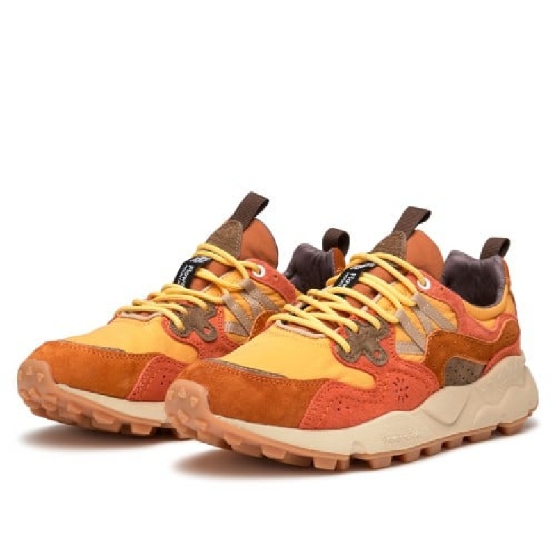 Flower Mountain YAMANO 3 Joggesko Herre Oransje | NOYULBT