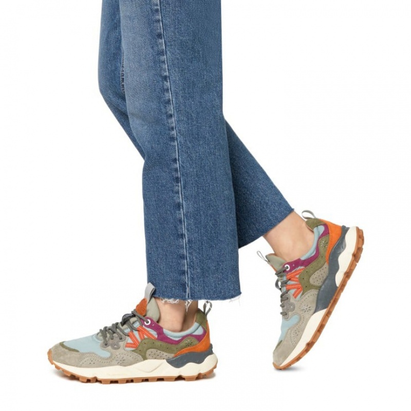 Flower Mountain YAMANO 3 UNI Joggesko Dame Multicolor | NOOYIFK