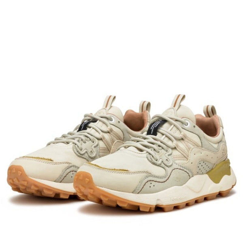 Flower Mountain YAMANO 3 UNI UW Joggesko Herre Beige | NOZYQTE